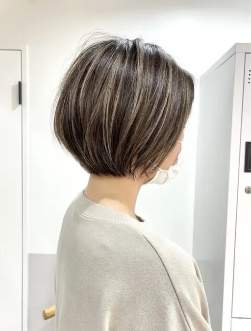 🍯ハイライト×ショートカット×艶トリートメント🍯