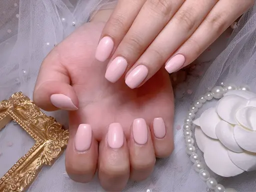 🌸 《自爪》🌸練習コース　ワンカラーorラメグラデーション【新規オフ無料】