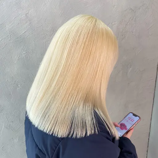 ✨️❤️ハイトーン維持❤️✨️メンテナンスカット＋ブリーチ＋カラー＋選べるトリートメント