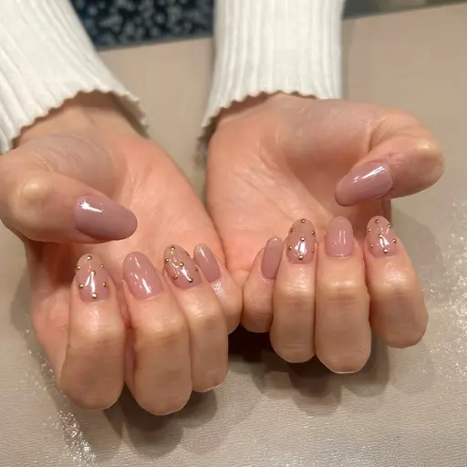 『2/26（木）【12:30​〜​】ハンド　🎀ジェルオフ+シンプルアート（フィルイン）』