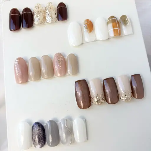 【シンプルデザイン】マグネットカラーあり✨オフケア込み7,000円