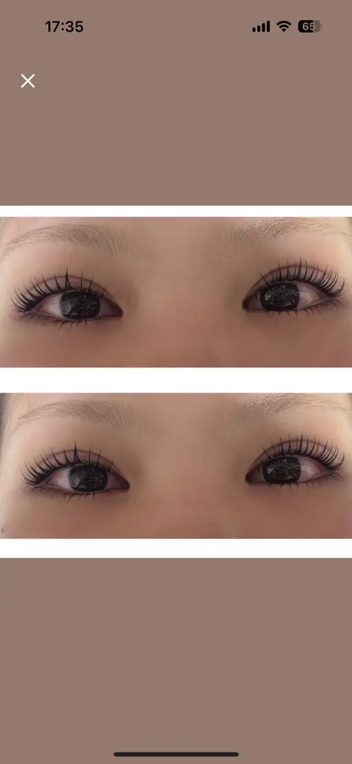 まつ毛パーマ上下のモデル募集しております!!