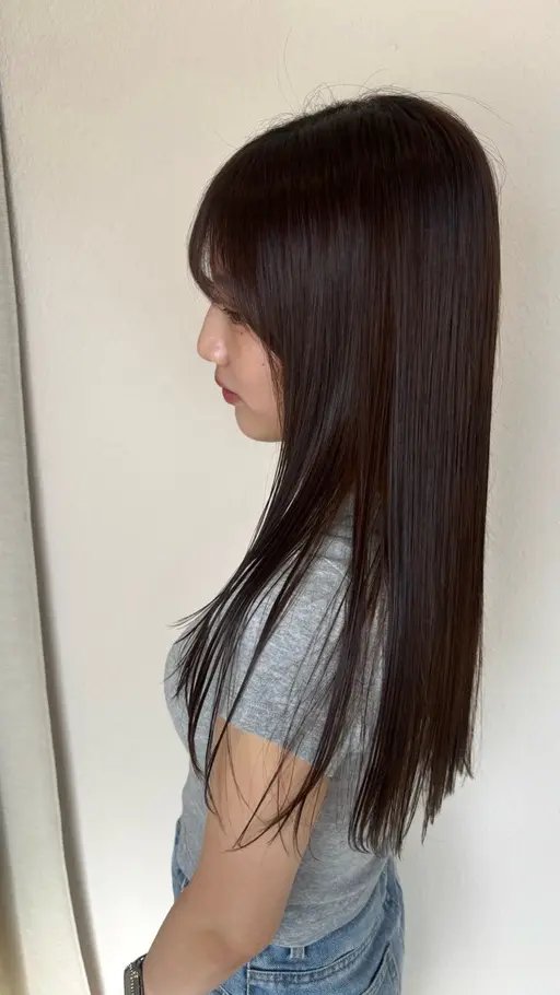 【韓国っぽ透明感たっぷり🐰🎀】カット➕カラー➕2stepトリートメント🫧