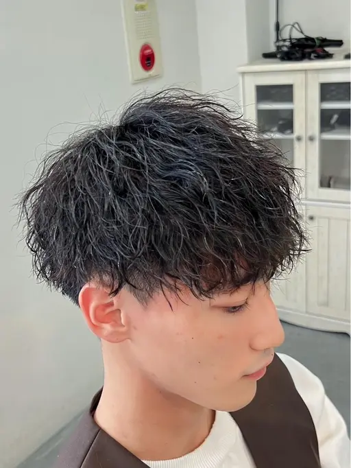 カット➕ツイストスパイラルパーマ