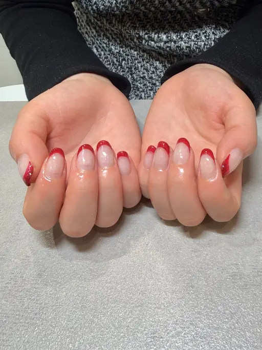 【オフあり】フレンチ✨ハンドネイル