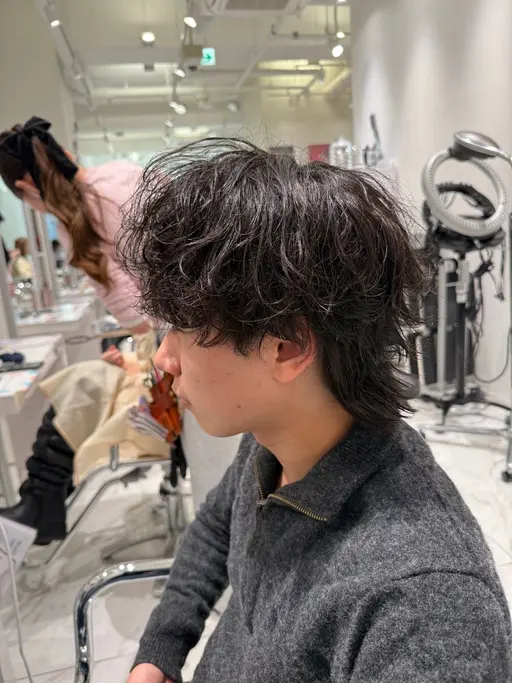 カット+シャドーパーマ🤙