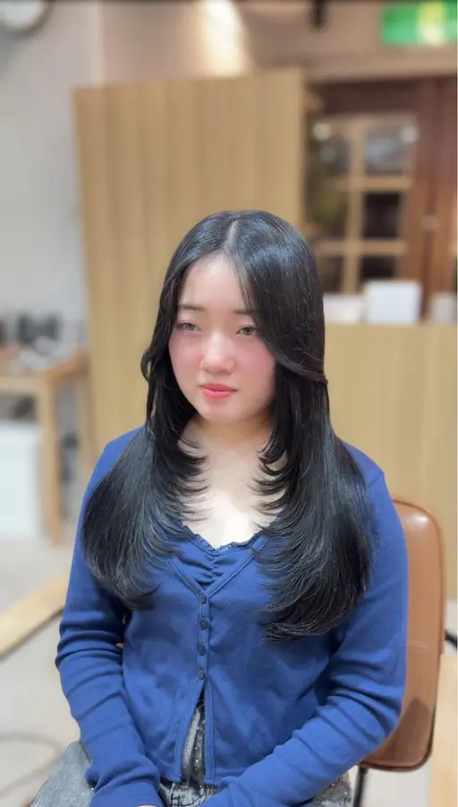 【迷った方はこちら👆🏻】☘️似合わせカット×艶感美容液カラー💎／髪質で選べるトリートメント♡