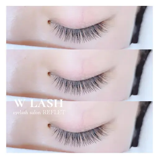 𝑾 𝑭𝒍𝒂𝒕 𝒍𝒂𝒔𝒉 𝟖𝟎 ♥ 【オフ、アイシャンプー込み】