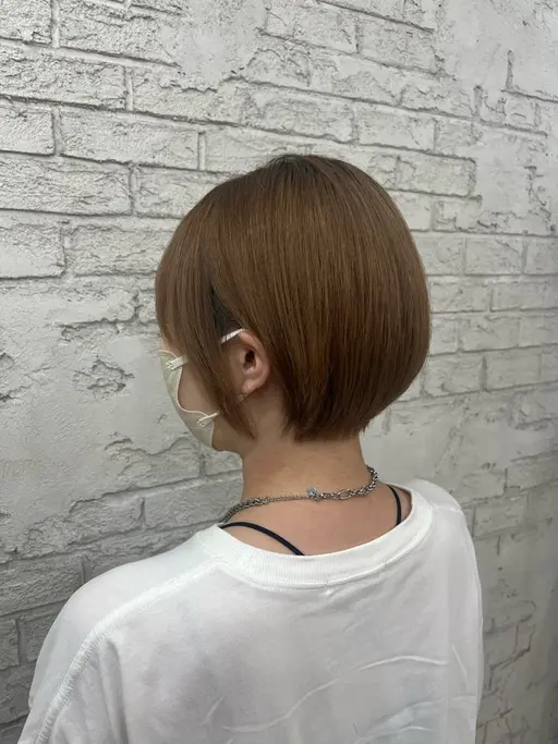 🎀ショートカットモデル＋ワンカラー🎀（シャンプー＋トリートメント付き）