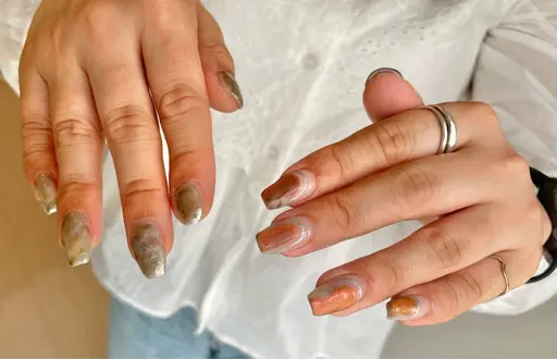 🌷12.1月限定【オフ込み】10本　ちぐはぐデザインコース🌷