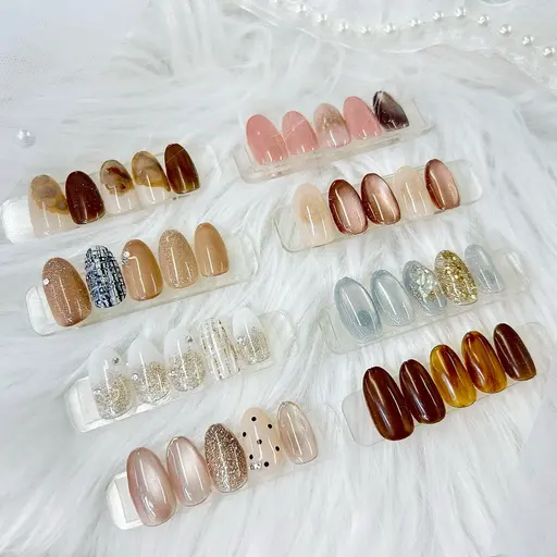 【今だけ🤎バレンタインネイルも🧸🎀🍫】季節限定デザイン定額ネイル《オフケア込》