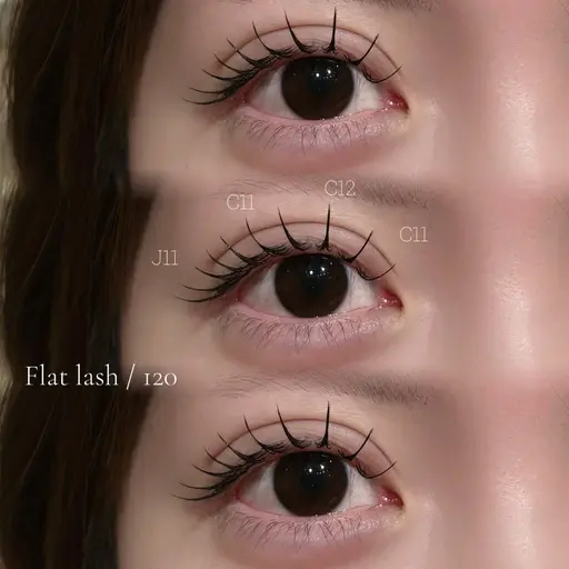 🐏 オフ込100~120本（フラット or ミンク ）