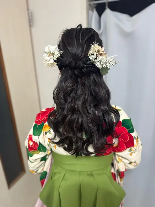 袴着付け+ヘアセット【早朝8:00~10:00】