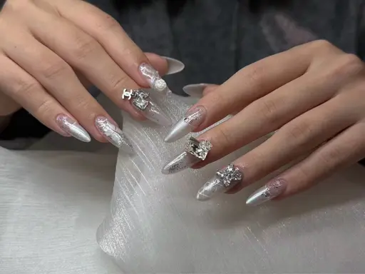 【人気チップ長さだし】10本アートし放題¥13000