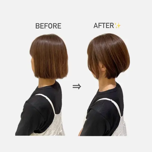 女性ショートの方限定カット