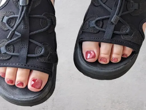 フットネイルワンカラー