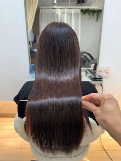 髪質改善ストレート
