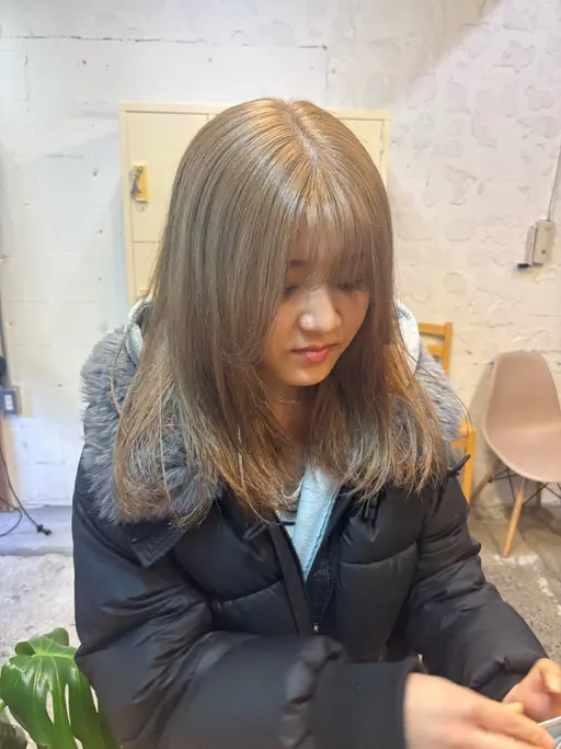 【🌸黒髪卒業ハイトーン🌸】ブリーチ込ダブルカラー(ブリーチ+カラー) +選べるトリートメント