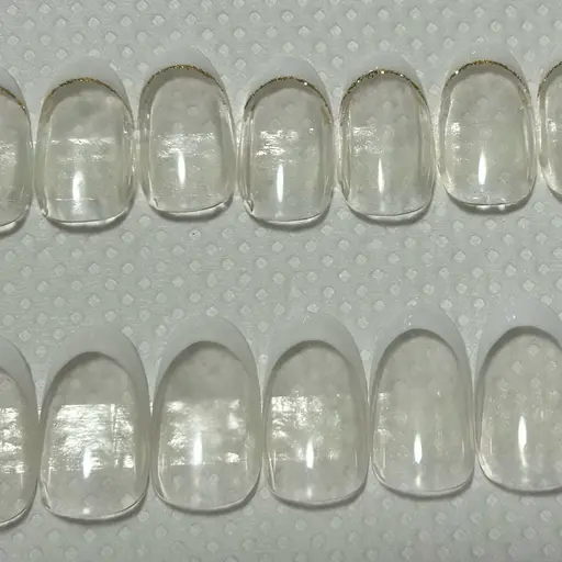 【毎週金曜12:00​〜​限定】オフあり　クリアベースフレンチ(白)