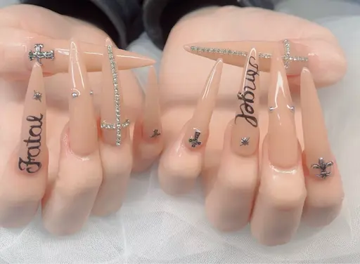 超ロングチップ長さ出しやり放題　1センチから