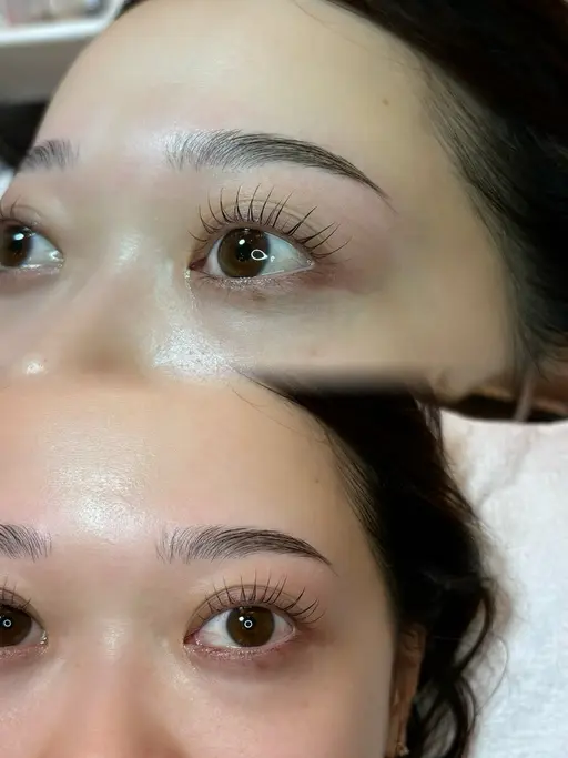 《人気no1》眉とまつげ　ブロウリフト+¥1000