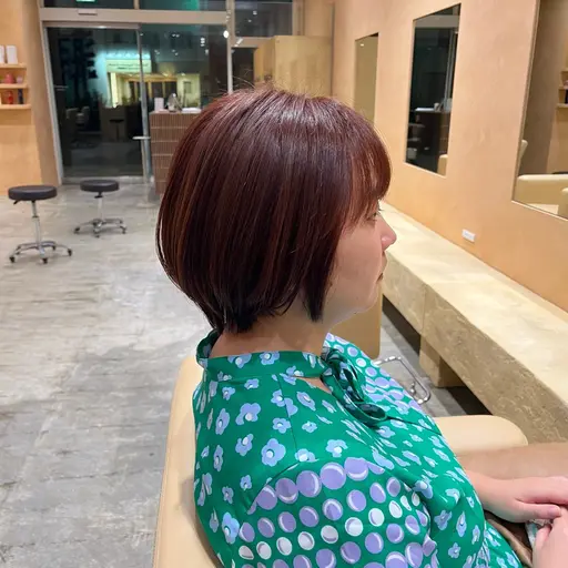 💇🏻♀️ショート限定💇🏻♀️ 2〜3cm以上カットできる方 🌟うる艶Trつき🌟レディースのみ刈り上げなし