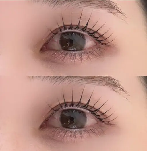 🎀目力◎爆誕！中顔面短縮🪽上下パリジェンヌorパーマ（ケアCT付）🫧　7000円