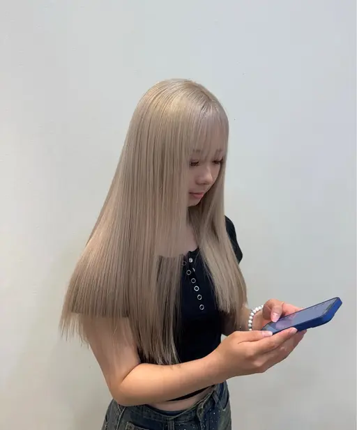 卒業生限定💫ケアブリーチ込みwカラー(注意事項をご確認の上のご予約お願いします)