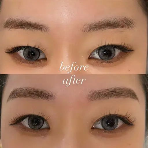 最先端✨パリジャンブロウ+眉カット