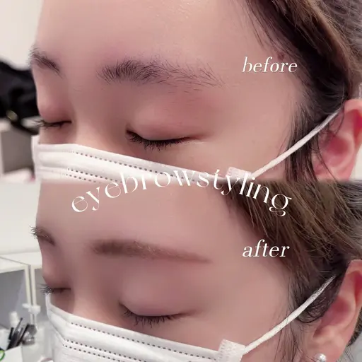 【4月13.15.17日限定無料モデル】美眉スタイリング♡（ワックス脱毛&メイク）