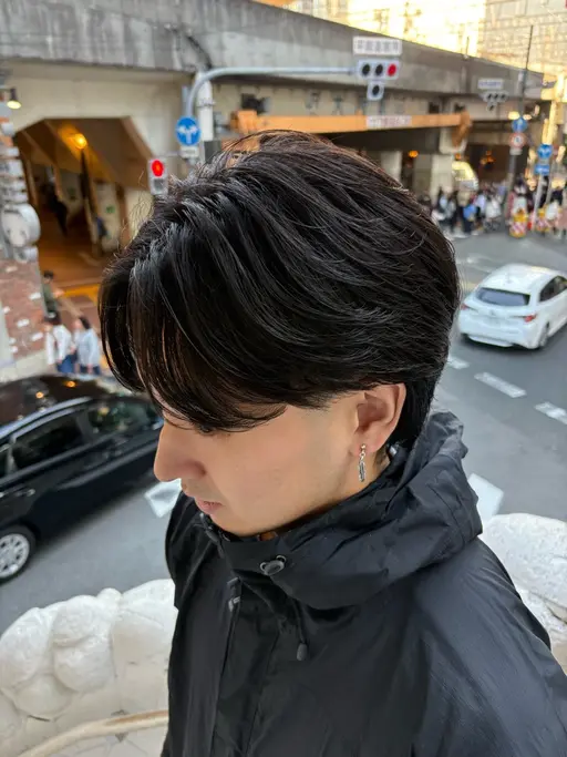 4月限定クーポン‼️メンズカット＋各種パーマ＋眉カット¥6600~