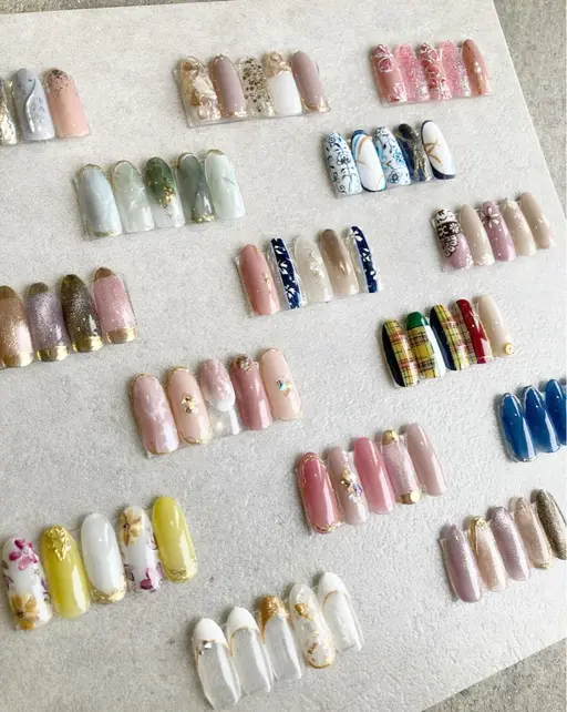 【新作多数✨】【平日限定クーポン💐】アート盛り沢山のサンプルコースが今だけこの価格で出来ちゃいます🥰🌿