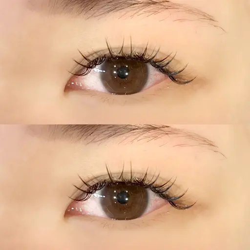 🩵ラッシュリフト×マツエク100本🩵オフ+コーティング込み⭐︎土日祝+¥550