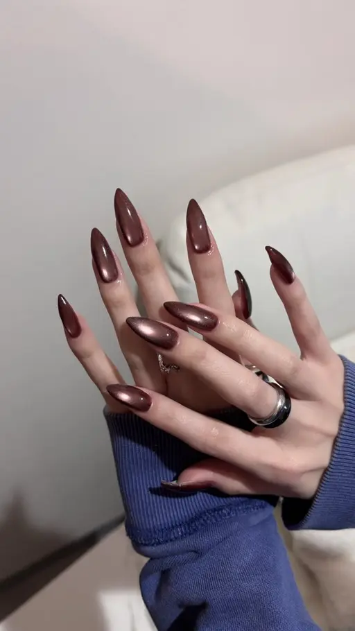 【人気No.1❕】長さ出し10本ワンカラー(マグネット,フラッシュ,ラメ)➕2個パーツ無料❄️‧⁺ ⊹˚.