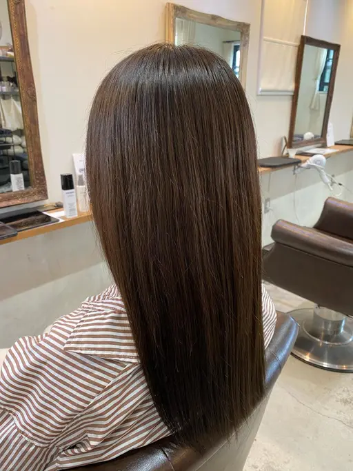 【驚きの3ヶ月持続！さらツヤ】カット＋髪質改善カラー