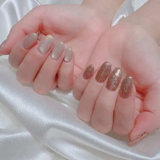 【ハンド】ジェルネイル・ミラー＋マグネットorフラッシュ💟⟡.*(オフ込み)