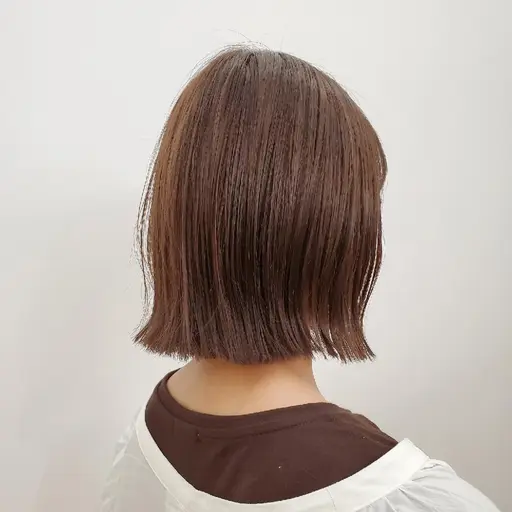 潤い艶カラー(ブリーチなし)+Hilltopトリートメント+cut