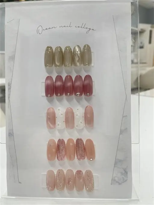 オフ有【ソフトジェルのみ】５種類のサンプルから選ぶデザインアート