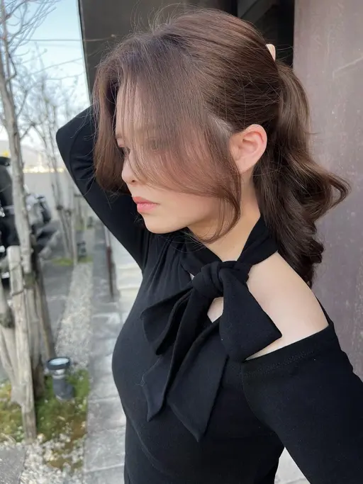 【大嶽指名限定】おくれ毛&もみあげ◎前髪+韓国風顔周りカット