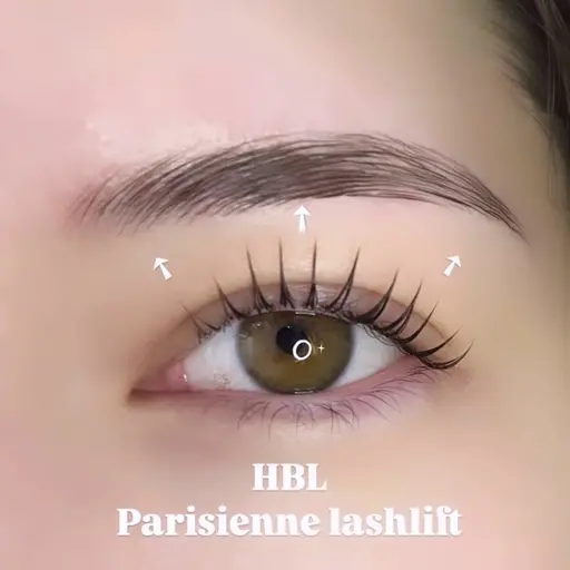 HBL & まつ毛パーマ(パリジェンヌ変更可能)再来12000