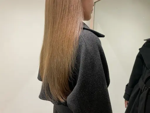 Wカラー+髪質改善トリートメント🎀(ロング+¥500)