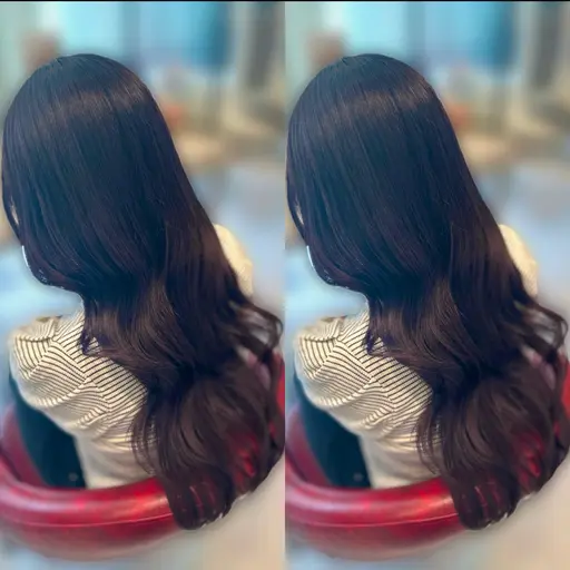 【12月限定⛄️】カット+カラー+5stepトリートメント【魔法のバブルmarbb込】 メンズ可