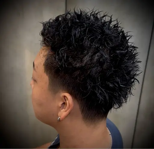 カット、パーマ