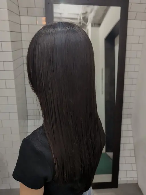 美髪ナチュラル矯正ストレート¥9,504