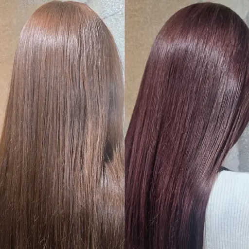 【期間限定】ブリーチなし透明感カラー＋TR（ブリーチなしwカラー）￥19800→￥10000