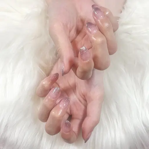 ハンド✋🏻オフなし ワンカラーorラメグラ