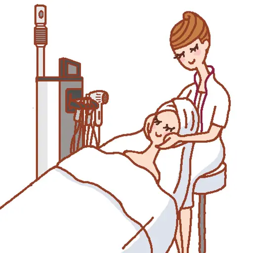 【人気No.🐶】リンパケアで疲れた身体もスッキリ♛フェイシャルエステ＋エイジングケア✧*｡