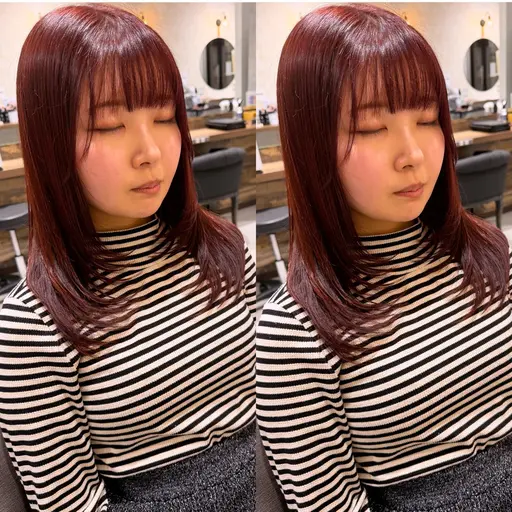 ブリーチなし‼︎✨ダブルカラー＋カット🫧(リピーター様+¥550)