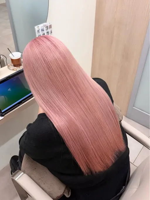 【モデル様限定価格🫧】全頭ブリーチorリタッチ(2~3cmのみ)+ワンカラー