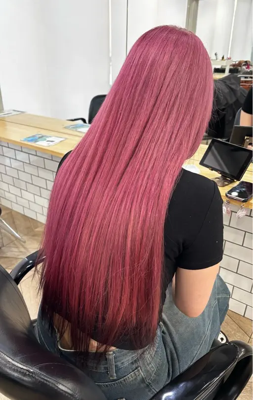 ブリーチなしダブルカラー(鎖骨上までの長さの方限定)